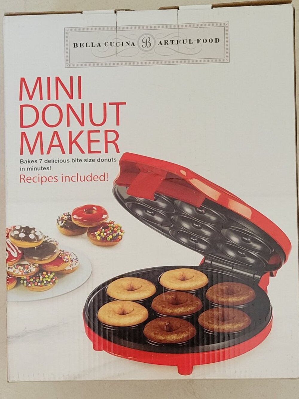 Bella Cucina Mini Donut Maker